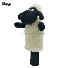 Plush Sheep Golf Head Cover Fairway Woods & Hybrid Rescue Cartoon Animal Golf Clubs Headcover Mascot Novelty Cute Gift Plush Sheep Golf Head Cover Fairway Woods & Hybrid Rescue Cartoon Animal Golf Clubs Headcover Mascot Novelty Cute Gift
