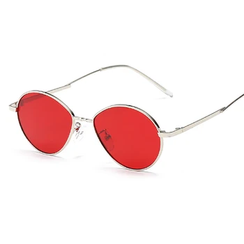 

LONSY Retro Small Round Sunglasses Women Ladies Sun Glasses Brand Designer Sunglass for women Vintage Metal Eyewear CJ8707