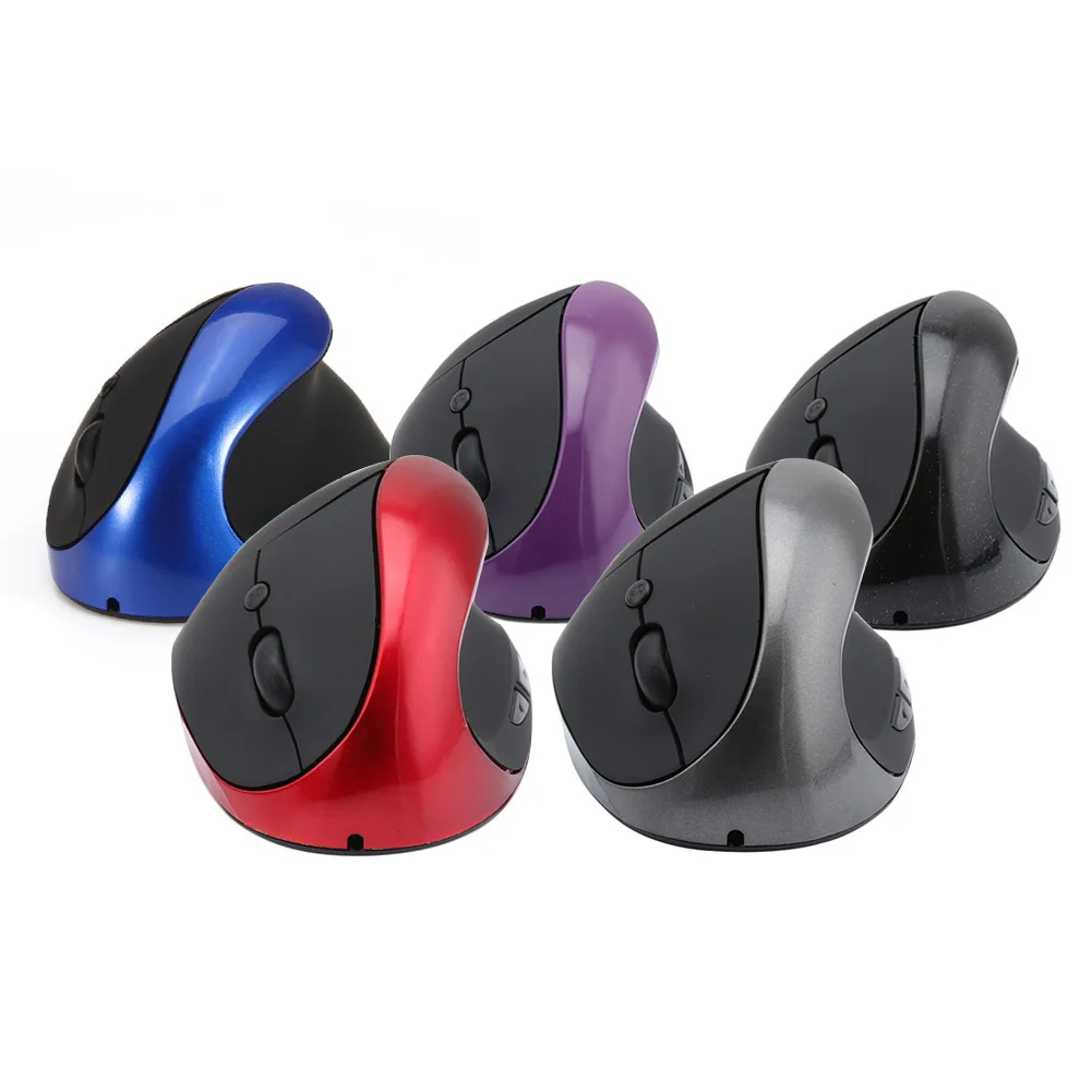 1600 dpi беспроводная Вертикальная мышь USB 2,0 эргономичная игровая мышь со встроенным аккумулятором для ноутбука настольного компьютера YE-Hot