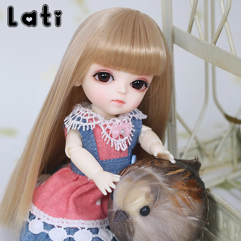 Lati желтый Lumi Fullset костюм SD BJD куклы 1/8 модель тела для девочек и мальчиков Игрушки Napi Pukifee Luts парик Обувь Одежда глаза