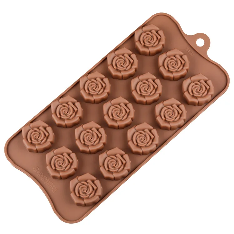 Silikolove Fondant Cake Decorating Tools Nonstick Silicone Mold Chocolate Jelly Pudding Molds for Baking Kitchen Sugarcraft - Цвет: 25 - 22x10.5x1.4cm