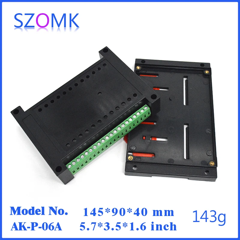 szomk electronics plastic enclosure for pcb junction box din rail enclosure control box szomk outlet boxes instrument enclosure box project box plastic housing (21).jpg
