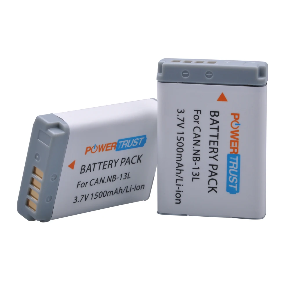 2Pcs 3.7V Nb-13L Nb 13L Nb13L Batteria Per Canon Powershot G5X G7X G9X G7 X Mark Ii G9 X,Sx620 Sx720 Sx730 Hs Fotocamera Digitale