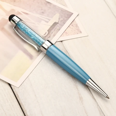 Дешевый Touch Pen Drive 64 ГБ 128 ГБ 256 ГБ Функция Модные украшения кристалл мини USB Flash Drive 512 ГБ Memory Stick карта 32 ГБ подарок 2,0