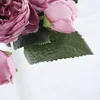 30cm Rose Pink Silk Peony Artificial Flowers Bouquet 5 Big Head and 4 Bud Cheap Fake Flowers for Home Wedding Decoration indoor 6