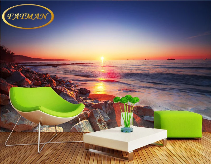 US $15.97 35% OFF|Benutzerdefinierte 3D fototapete HD Schöne sonnenuntergang meer strand romantische landschaft tapete wohnzimmer schlafzimmer ... US $15.97 35% OFF|Benutzerdefinierte 3D fototapete HD Schöne sonnenuntergang meer strand romantische landschaft tapete wohnzimmer schlafzimmer ...