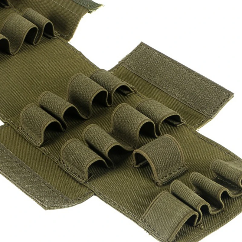 Molle 25 круглый 12GA 12 калибра боеприпасы, патроны для перезарядки ружья журнал патронташи сумка охотничьи боеприпасы мешок