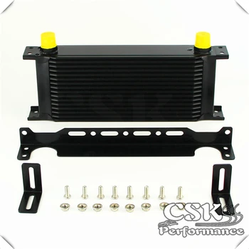 

Aluminum 16 Row Mocal Type AN10 Engine Oil cooler + 248mm Mounting Bracket Kit