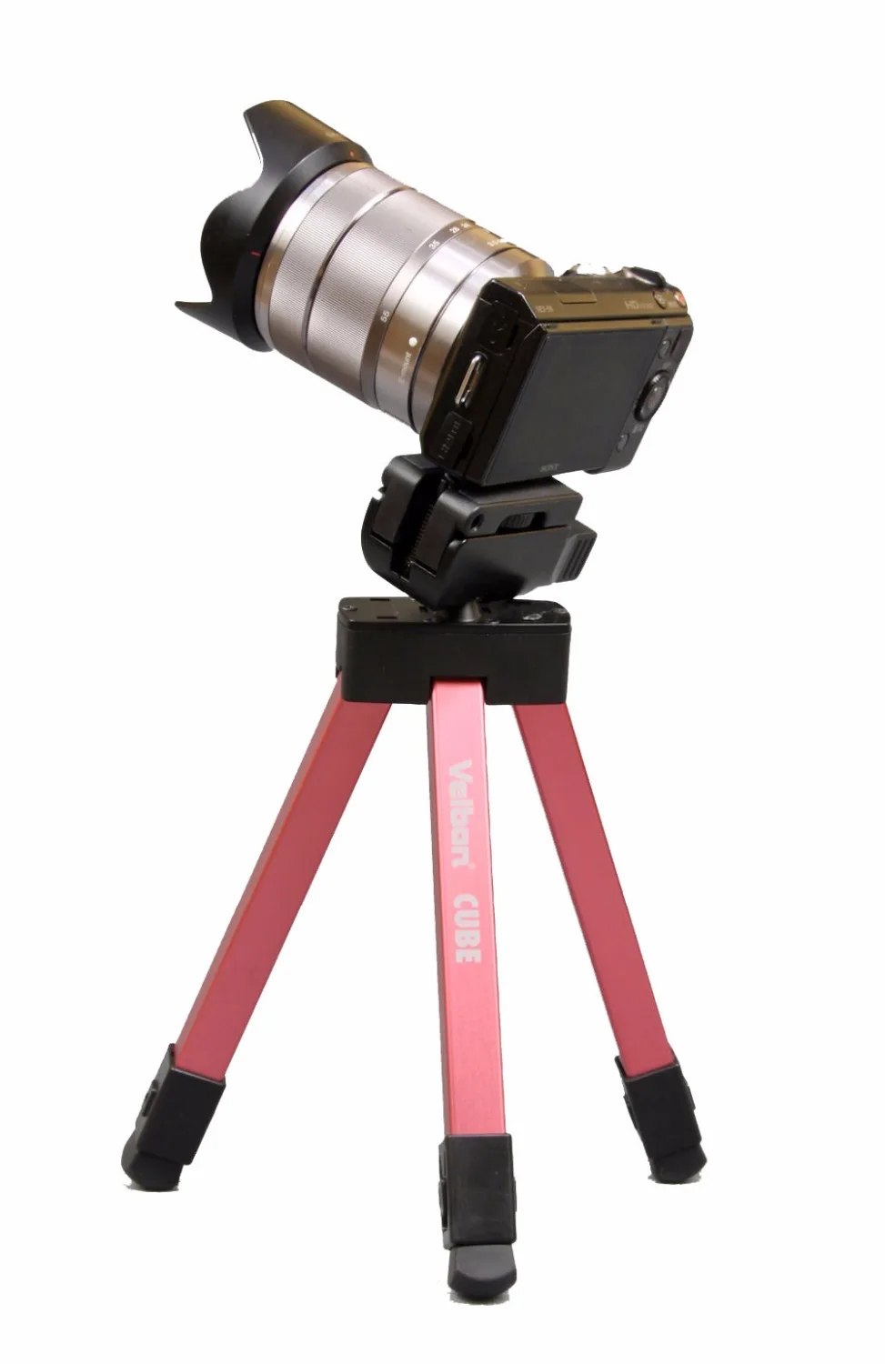 

Velbon CUBE 8 Sectie Compact Folding Reizen Statief Voor DSLR/Compact Camera