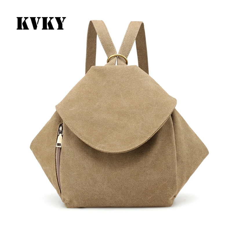 Sky fantasy Popular classic canvas women multi purpose backpack vogue fashion casual Korean style youth girls