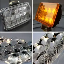 2 шт. 4D объектив 6,25 дюйма 45 Вт 2910 мл Epsitar светодиодный hi-low beam рабочий трейлер прожектор светильник