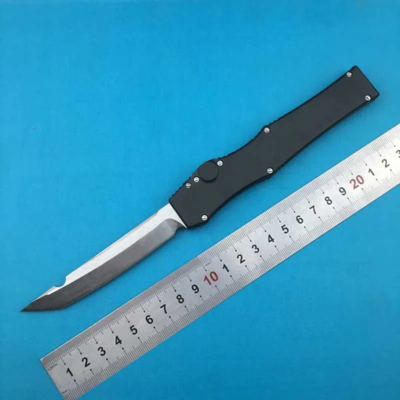 

LEMIFSHE Halo V 5 KYDEX Jacket D2 Blade Aluminum Handle Camping Outdoor Fruit Knife EDC Tools