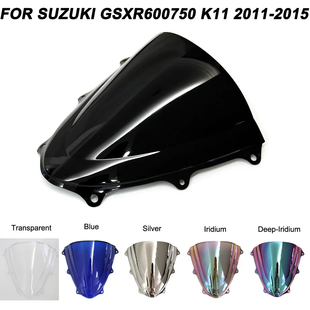 Ветровое стекло для Suzuki GSXR600 GSXR750 GSXR 600 750 2011 2012 2013 2014 2015 2016 мотоциклетные ветровые