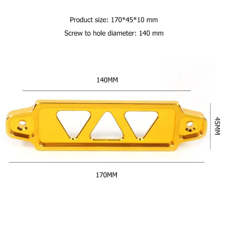 Универсальная фиксирующая Скоба для аккумулятора держатель с 3 отверстиями Крепление аккумулятора для автомобиля