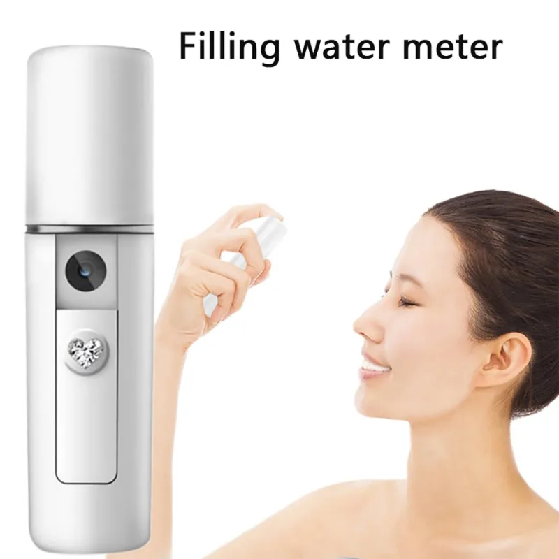

Mini USB Face Spray Beauty Instruments Device Portable Nano Mist Sprayer Facial Body Nebulizer Steamer Moisturizing Skin Care