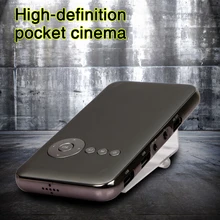 WiFi Mini Projector,SONEED DLP SP W500 WLAN LED Mini Projector PC Android IOS Mobile Devices White SP W500