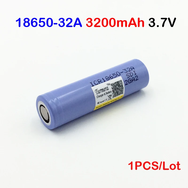 Icr18650 32a аккумулятор 3200mAh 3 6 V icr18650 для внешнего аккумулятора или 18650 зарядного