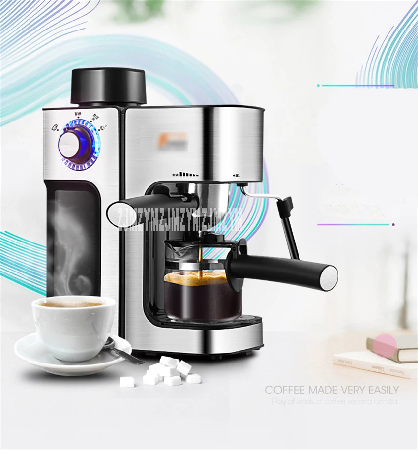 MD 2006 Italian coffee machine home stainless steel steam automatic coffee pot 220V / 800Win