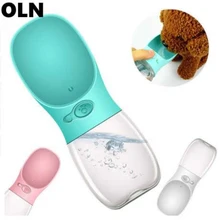 OLN Portable Pet Dog Water Bottle For Any Dogs Travel Puppy Cat Drinking Bowl Outdoor Pet Water Dispenser Feeder Pet Product