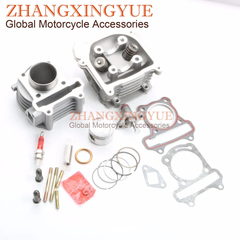 60cc NON-EGR большого диаметра Kit и cam и рокер сборки и A7TC свечей зажигания для GY6 50cc 139QMB 44 мм
