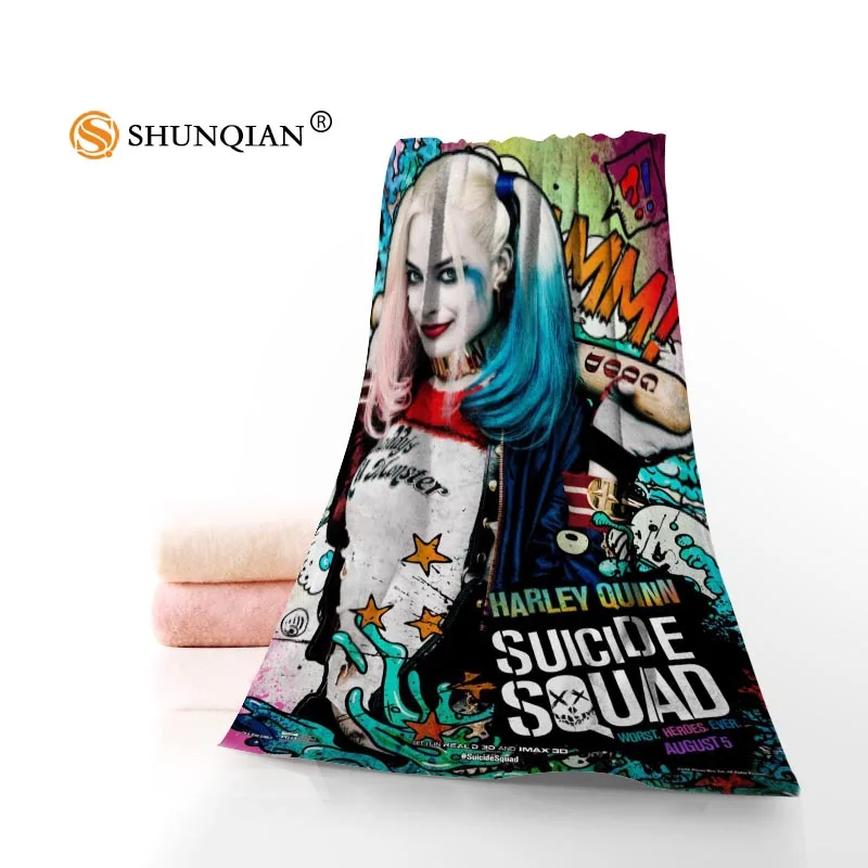 

Harley Quinn Towels Microfiber Bath Towels Travel,Beach,Face Towel Custom Creative Towel Size 35X75cm,70X140cm A8.8