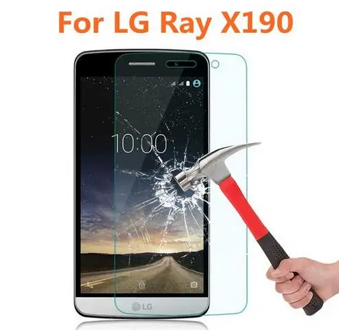 Закаленное стекло для LG Ray X190 F670 2 шт. 0 26 мм 9H 5 дюйма Защита экрана Передняя