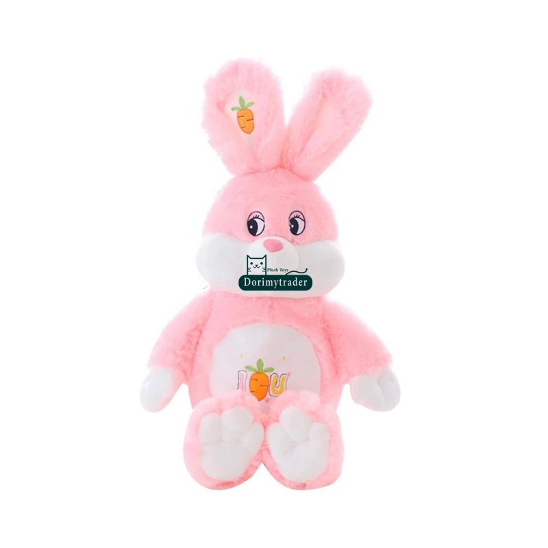 Dorimytrader New Lovely 150cm Huge Soft Cartoon Rabbit Plush Doll Stuffed Anime Bunny Toy Animals Pillow Baby Gift 59inch DY61688( (3)