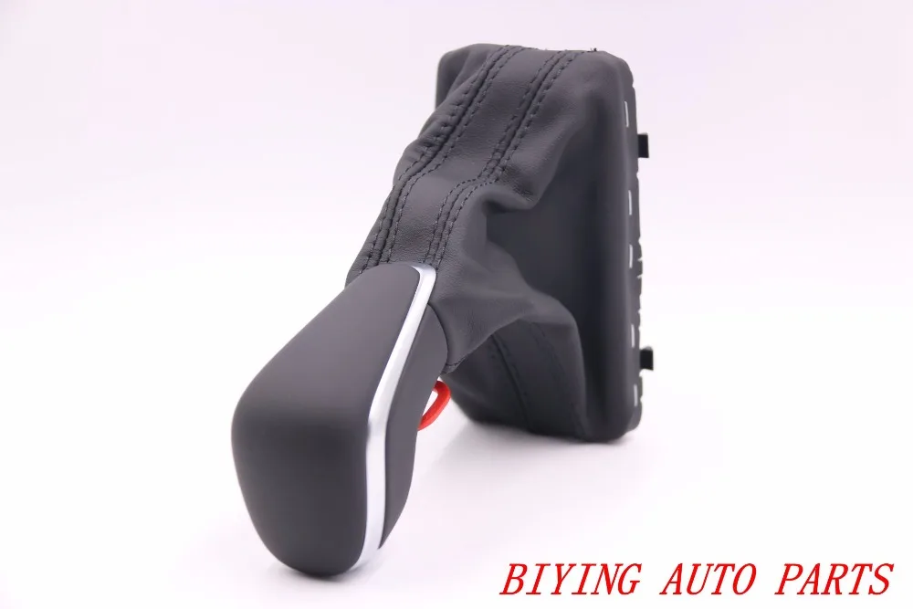 

SHIFT KNOB FOR NEW A6 PA STYLE FOR Audi A4 A6 C7 leather shift knob Skoda VW can be used