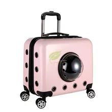 Переноска для собак, кошек, рюкзак на колесиках, дорожная сумка для кошек, чехол на колесиках, переносная сумка для собак, кошек, дорожная сумка