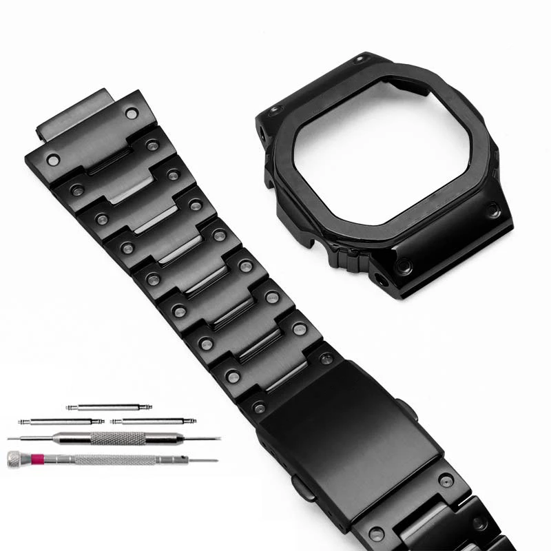 Fever-High-end-316L-Stainless-Steel-Watchband-Case-For-Casio-DW5600-GW-5000-5035-GW-M5610 (3)