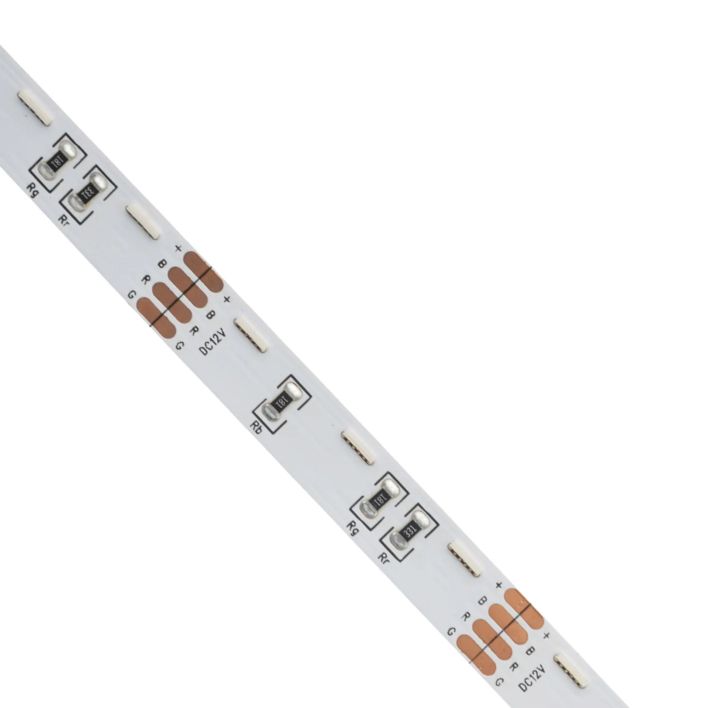 Светодиодная лента SMD020 RGB с боковым обзором 60 Светодиодный одов/м 12 В постоянного
