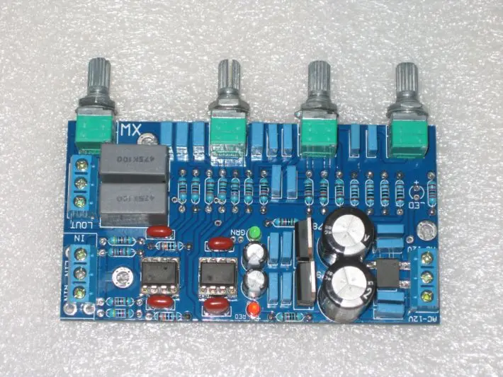 Fannyda NE5532 Hi-Fi предусилитель доска тон доска PCB пустая плата