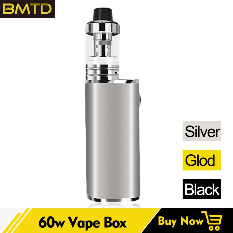 

E cigarette 60w mod Kit Vaporizer 3ml atomizer Digital screen electronic cigarette vape pen kit Tank Vaporizer vapor