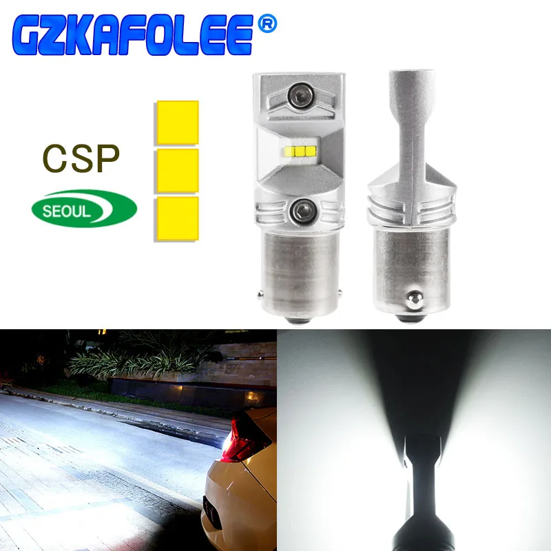 Gzkafolee сигнальная лампа BA15S led 1156 p21w S25 7506 фонари заднего хода Габаритные