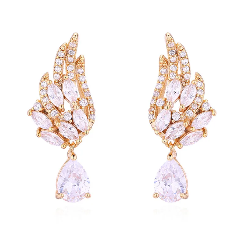Ms Betti 925 sterling silver angel wing earring with AAA Zircon for 2019 fashion women02