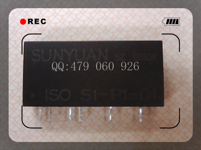 

[ZOB] Isolation amplifier ISO SI-P1-O1 speed detection sine wave square wave speed signal isolation transmitter --2PCS/LOT