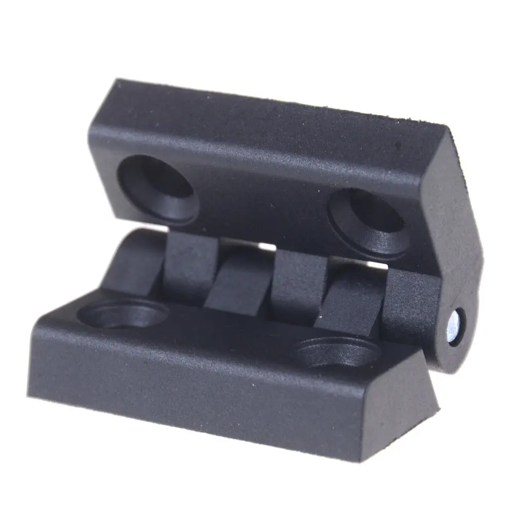 1 х пластиковая петля 7 мм черный усиленный пластиковый подшипник стальной шарнир 4,8x4,8x1,0 см