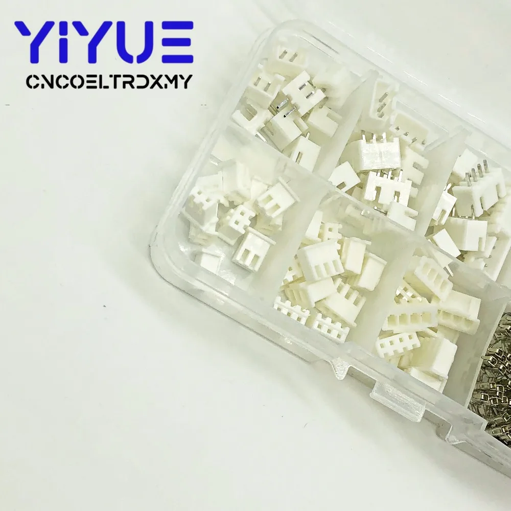 220 шт. XH2.54 2p 3p 4p 5pin 2 54 мм шаг комплект клемм/корпус/контактный разъем JST Соединители