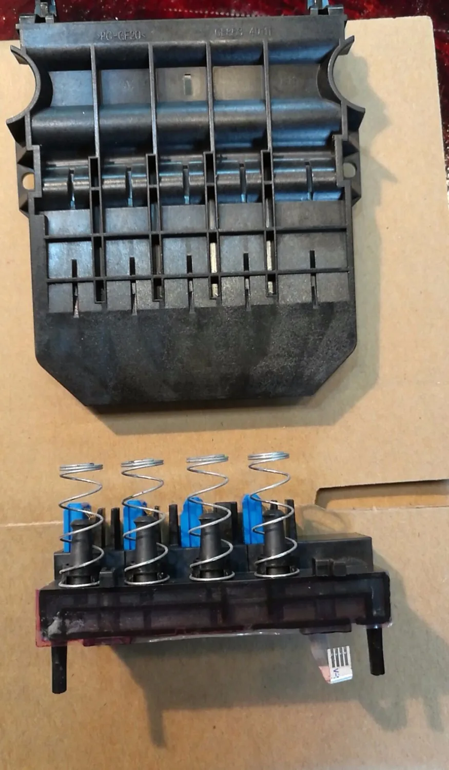 Hp Printer Cartridge Holder Replacement INK CARTRIDGE HOLDER And FRAME FOR HP 932 933 PRINT HEAD PART NUMBER
