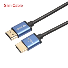 Тонкий HDMI кабель высокоскоростной HDMI к HDMI кабель V1.4 1080P 3D для PS3 tv 1 м 1,8 м 3 м 5 м 10 м