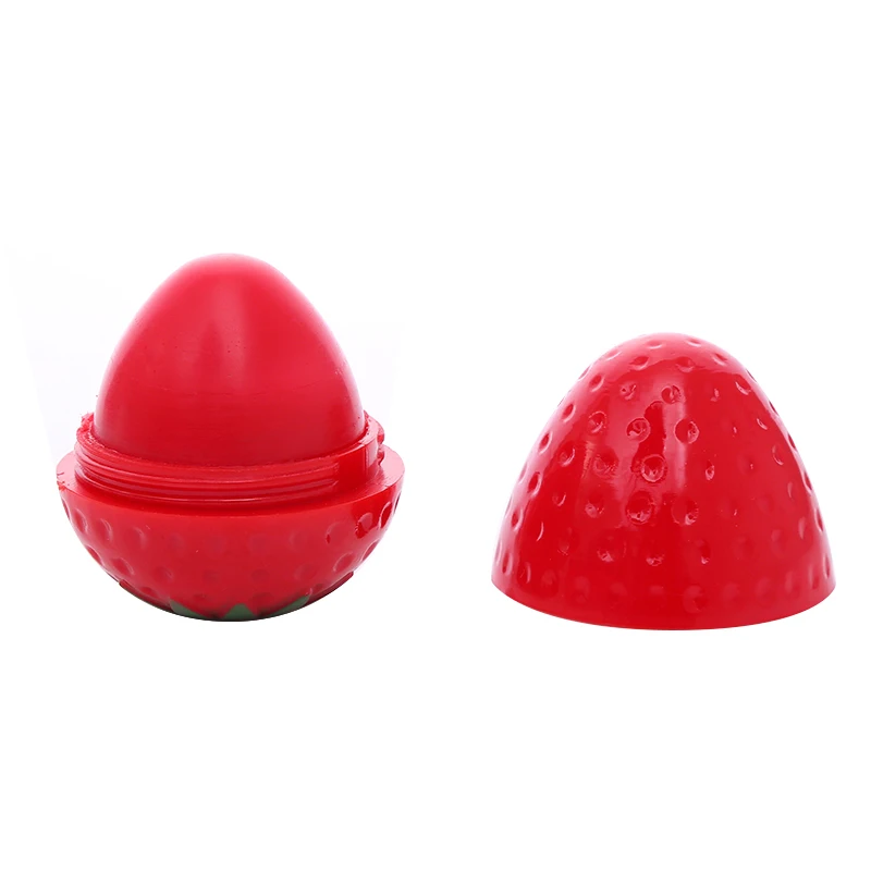Увлажняющий бальзам для губ с клубникой, естественная температура, меняющая цвет, губная помада, длительное питание, защита губ, макияж TSLM1 - Цвет: Красный