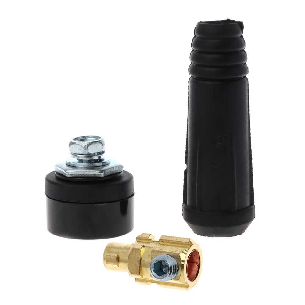 

200A 10-25mm Electric Welding Machine Tools Rapid Fitting Female Male Connector European For Welders
