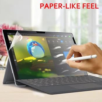 

Paper Like Screen Protector Film Matte PET Anti Glare Painting For Microsoft Surface Pro 3 4 5 6 Go Book 1 2 13.5 15 inch