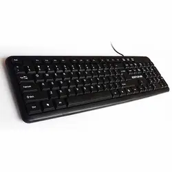 Проводная мультимедийная клавиатура для ноутбука Тетрадь Новый черный Универсальный Водонепроницаемый USB # T09