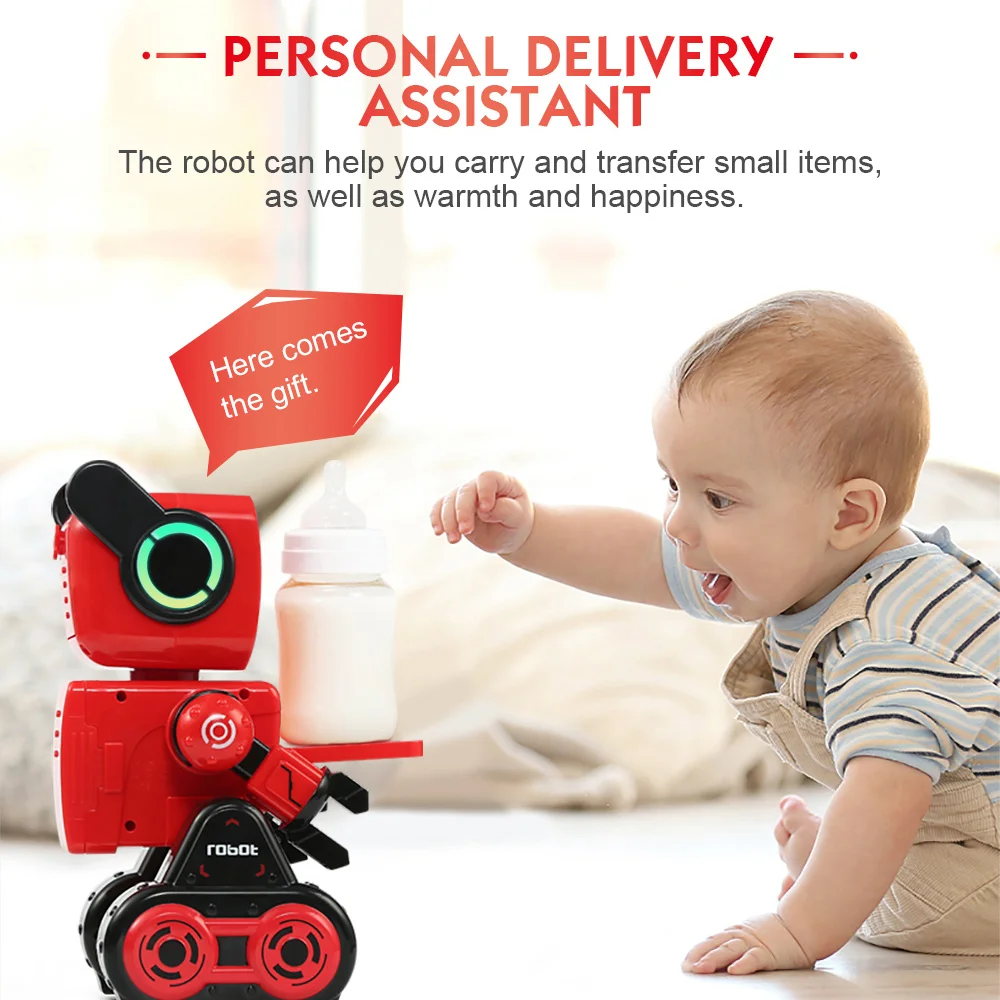 JJRC R4 Cady Wile робот для управления жестами, игрушки для управления денежными средствами, волшебное звуковое взаимодействие, RC робот-игрушки