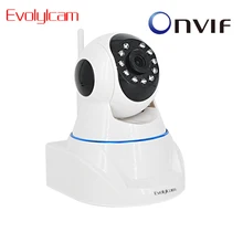 Evolylcam HD 720P 1MP H.265 AP Security IP Camera Audio P2P Onvif Micro SD Card Pan IR WiFi Wireless Network Alarm Robot Monitor