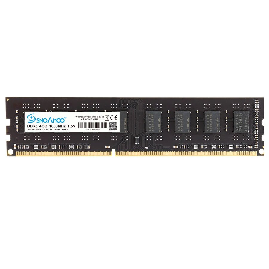 SNOAMOO настольный ПК DDR3 2 ГБ/4 ГБ/1333/1600 МГц PC3-12800S памяти 8 Гб 1600 МГц 240pin DIMM для компьютера AMD пожизненная Гарантия