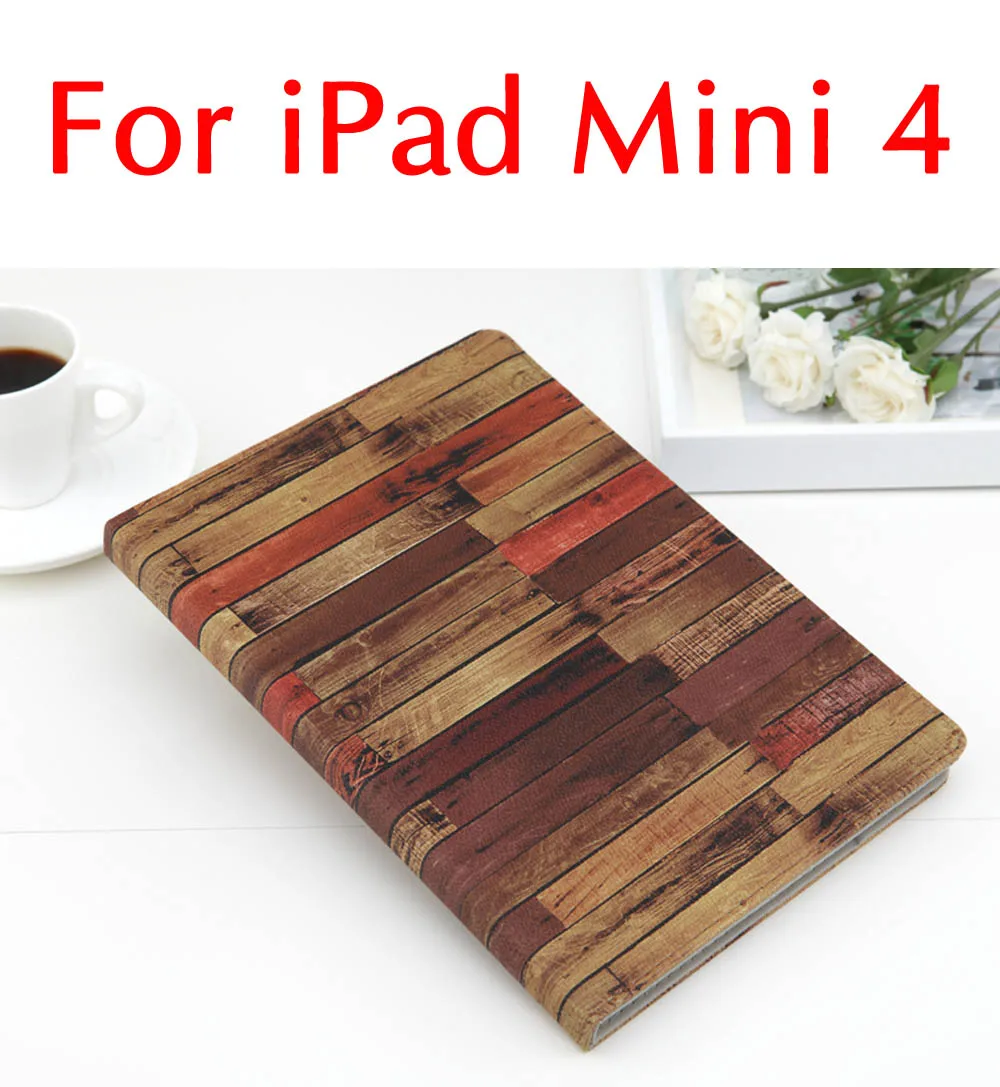 Brown mini 4 Чехол для iPad Air 2 Air 1 мини-платье на возраст 1, 2, 3, 4, iPad Pro 9,7 Pro 10,5 iPad 2/3/4 из искусственной кожи противоударные Чехлы для планшетов ST15 - Цвет: Brown mini 4