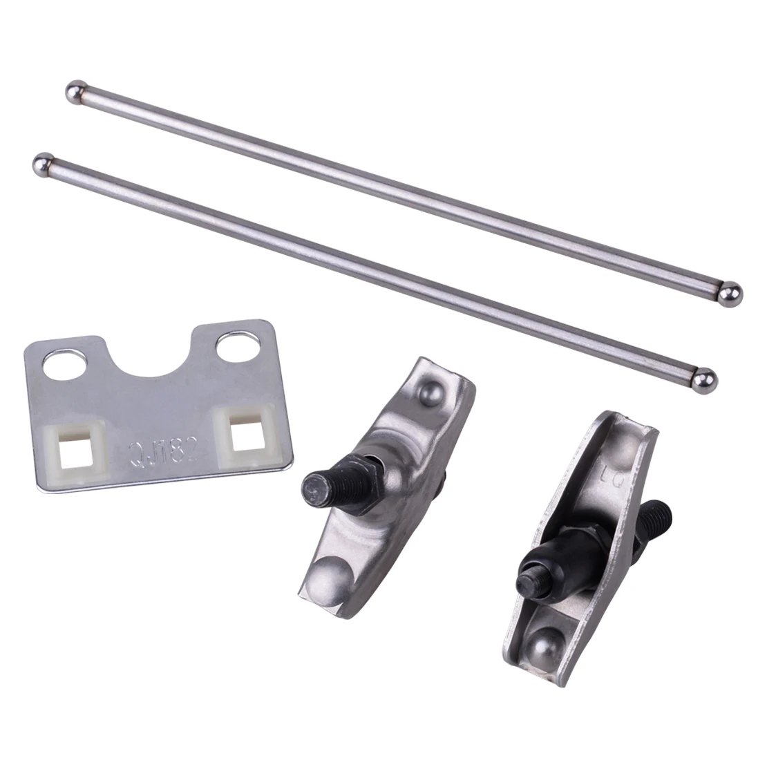 Letaosk Grey Valve Push Rod & Guide Plate & Rocker Arms Tool Fit For
