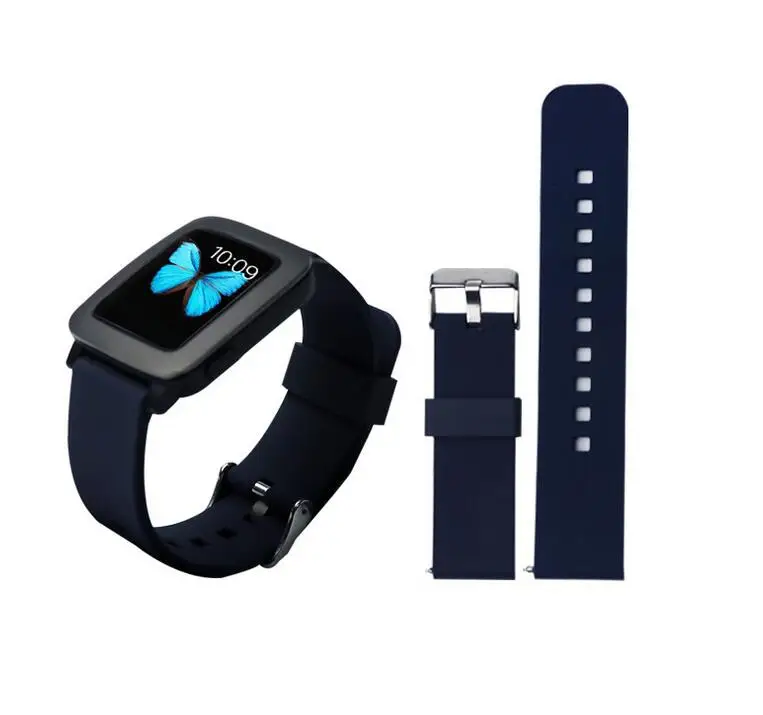 Силиконовый сменный ремешок DHL для наручных часов Xiaomi Huami Amazfit Bip BIT PACE Lite Youth смарт